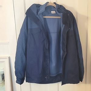 Columbia Interchange Coat Medium Blue